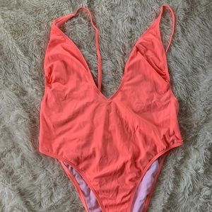 Fashion Nova plunge swimsuit